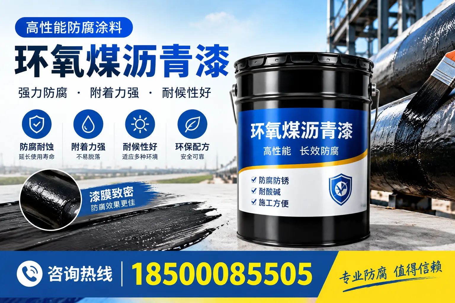环氧煤沥青漆使用中的常见问题解答,西宁用户必看